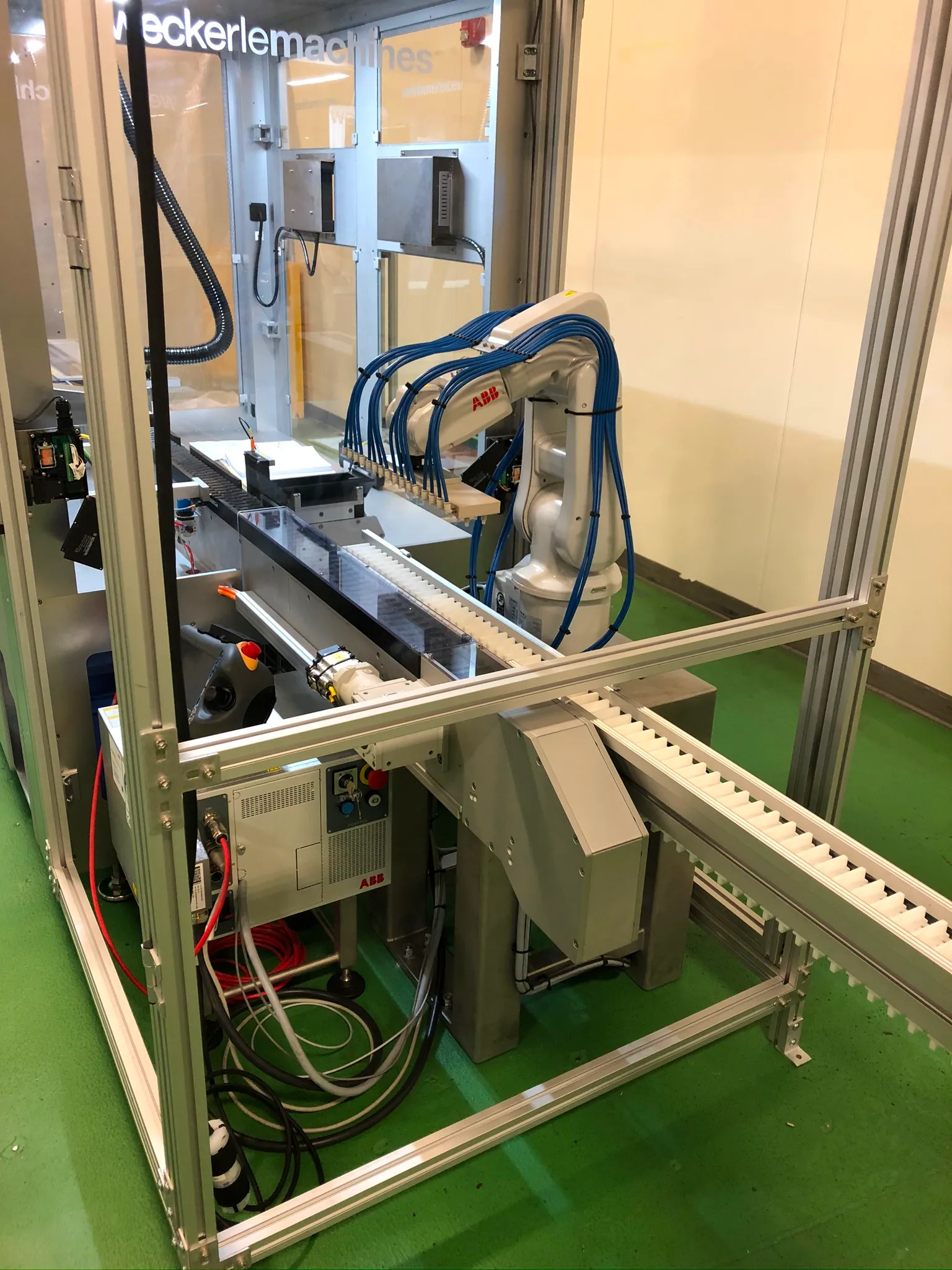 Robotics integration for material handling